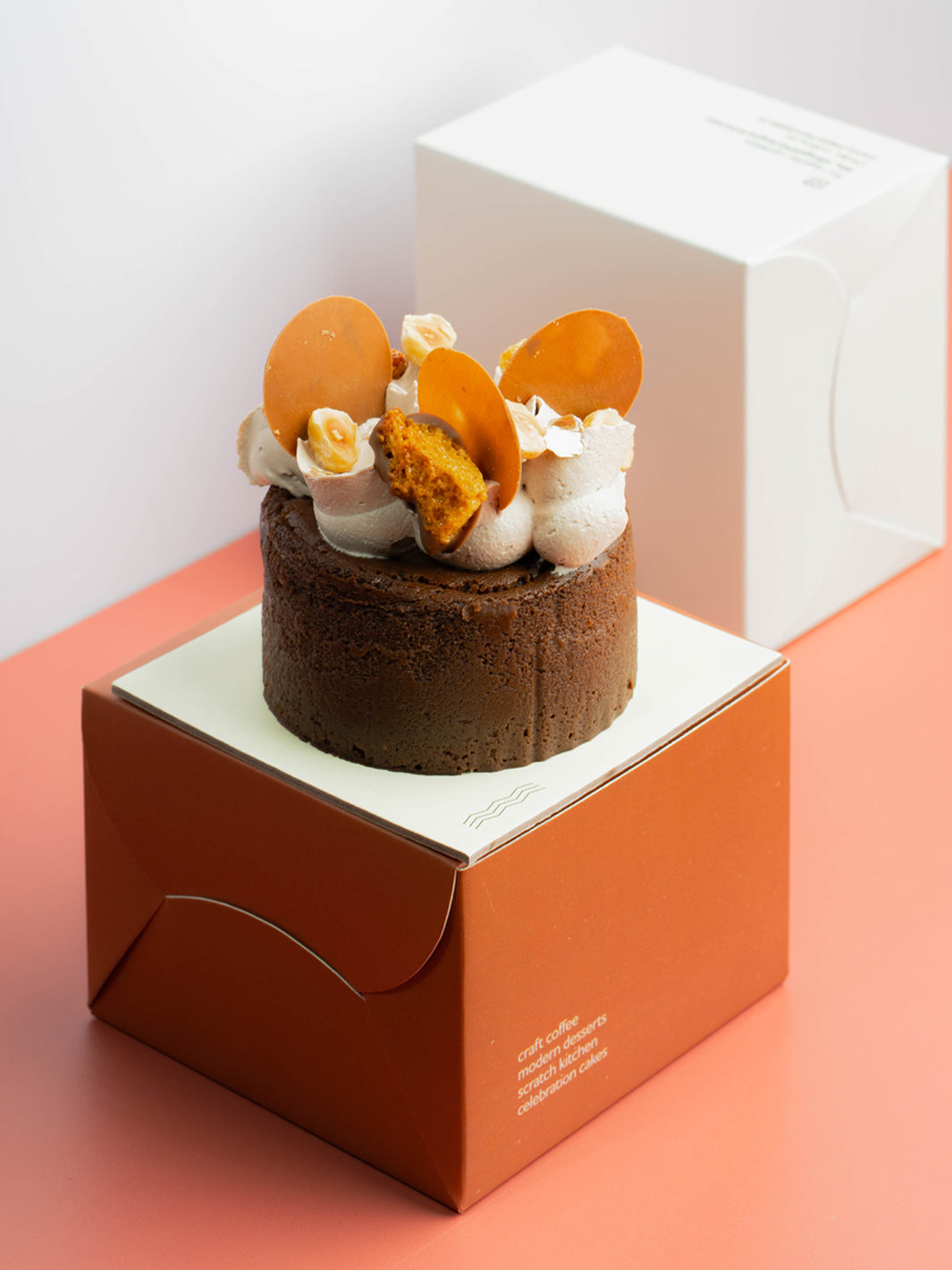 Mini Cocoa Basque Cheesecake