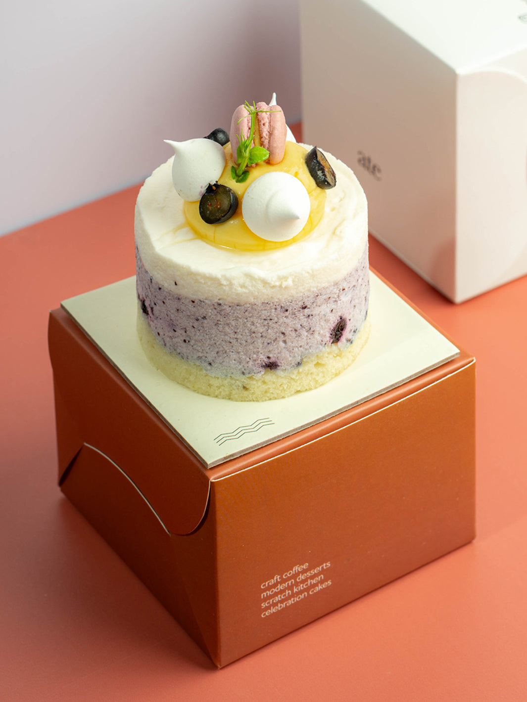 Blueberry, Lavender & Lemon Petit Gâteau
