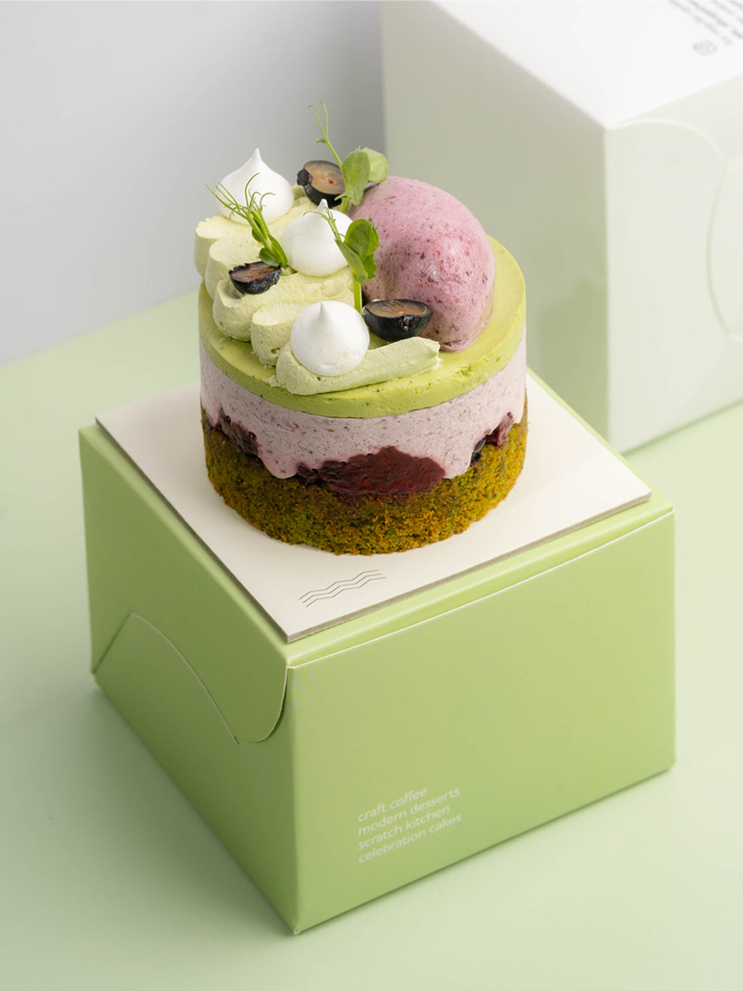 Matcha & Berries Petit Gâteau