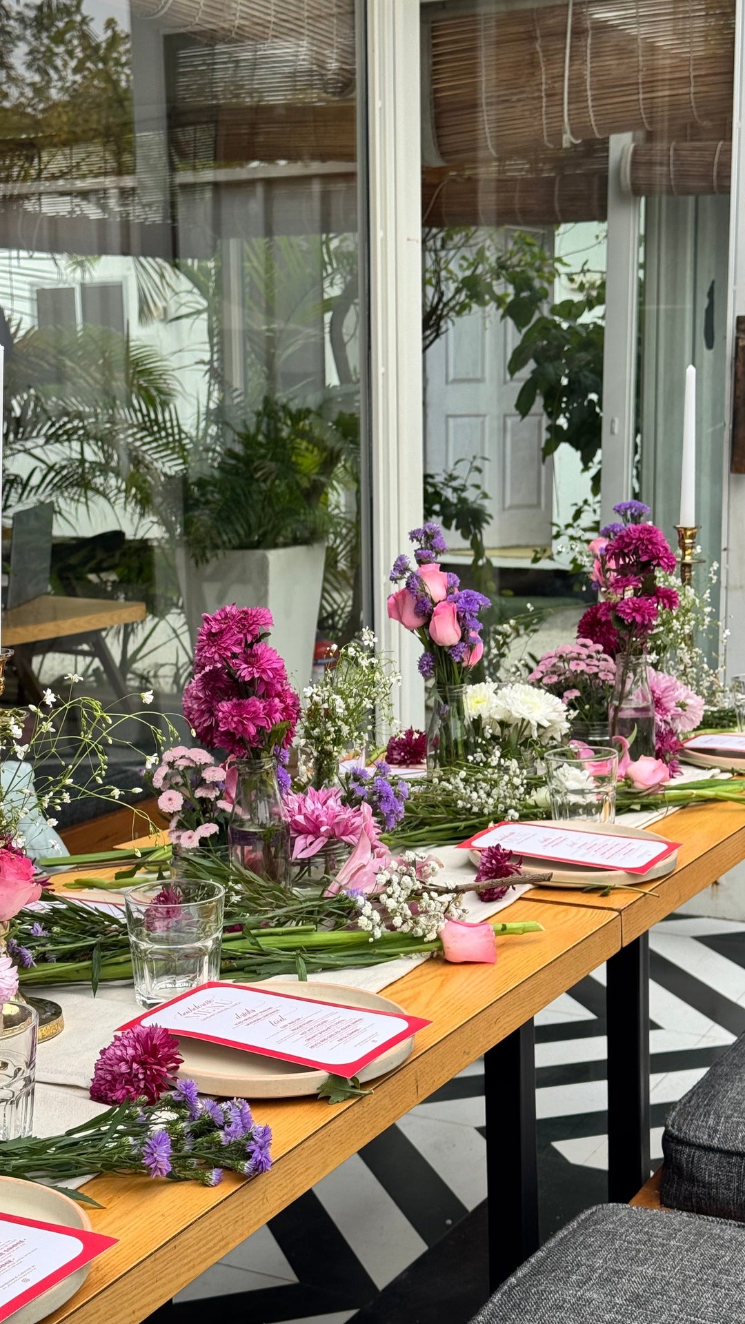 Decorated table experiences at our cafes!