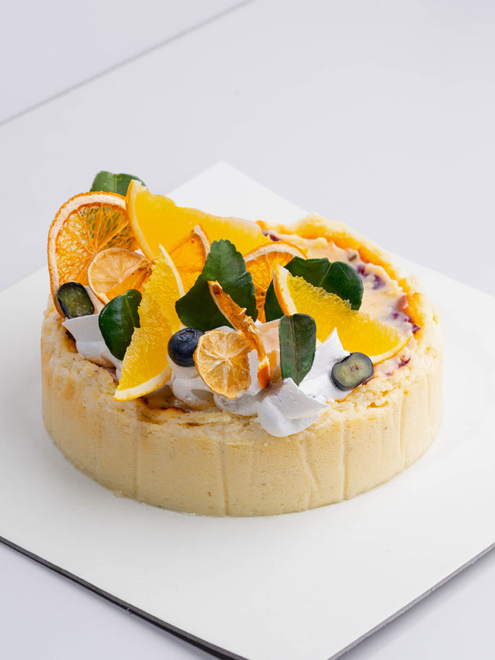 ate Vanilla Basque Cheesecake