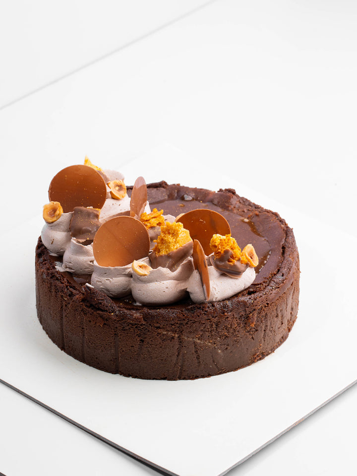 ate Cocoa Basque Cheesecake