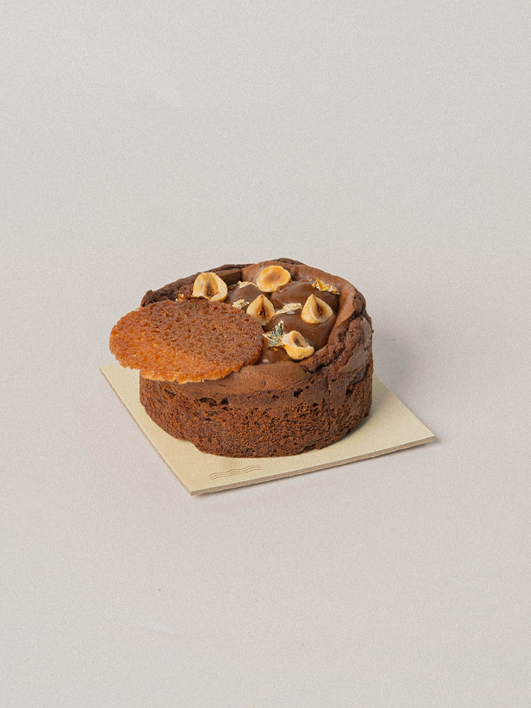 Mini Espresso Caramel Cocoa Basque Cheesecake